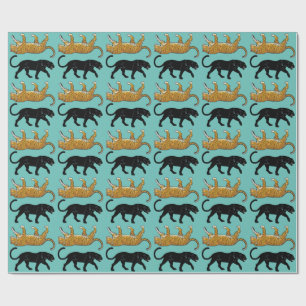 Papel De Regalo pantera negra