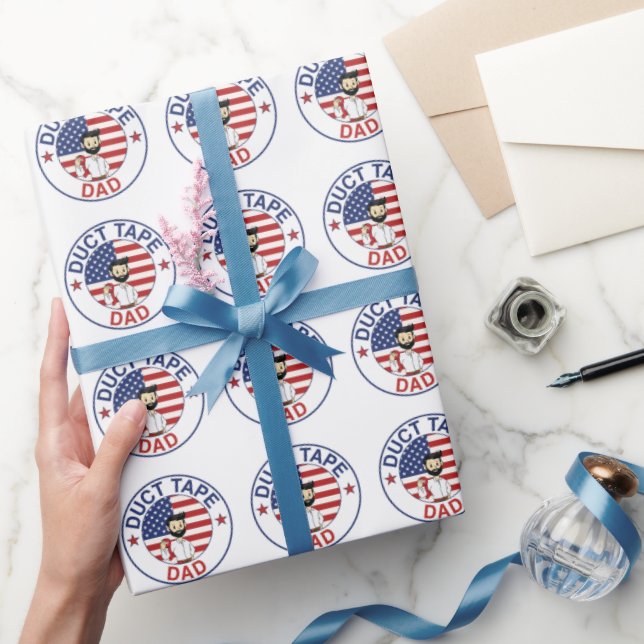 Papel de regalo - Papá cinta adhesiva (Regalar)