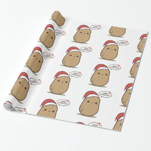 Papel De Regalo Papa de Navidades pequeños