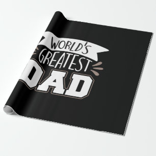 Papel De Regalo Papá Gift, el papá más grande del mundo