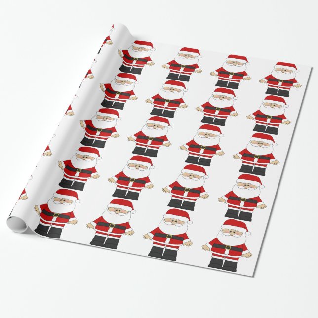 Papel De Regalo Papá Noel (Desenrollado)