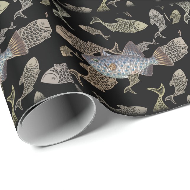 Papel De Regalo Papá pescador (Esquina del rollo)