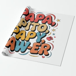Papel De Regalo Papa Pito Pappy Pawer