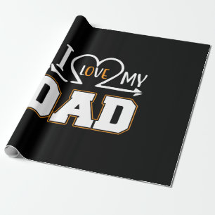 Papel De Regalo Papá Regalos   Amo a mi padre