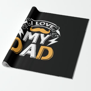 Papel De Regalo Papá Regalos   Amo A Mi Papá