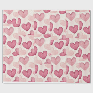 Papel De Regalo "Papel de regalo Corazón Romántico 