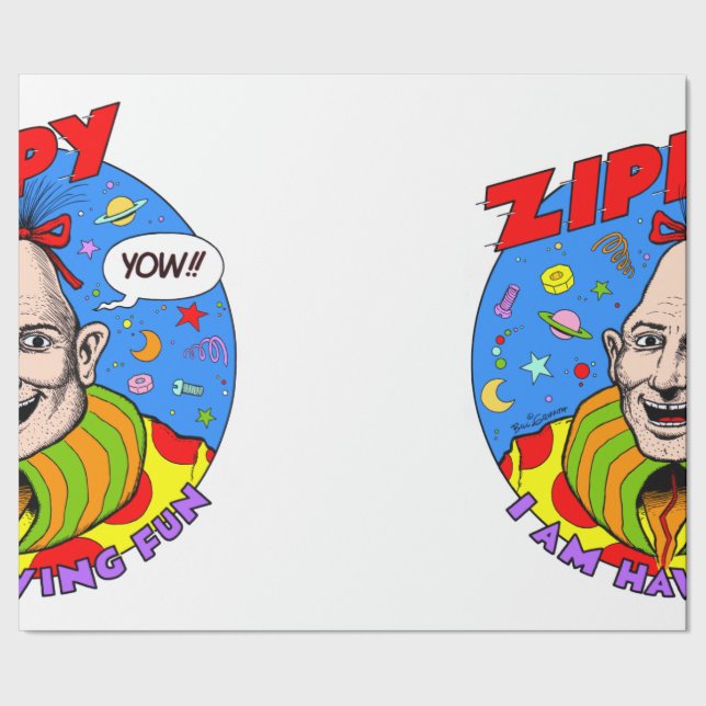 Papel De Regalo ¡Papel de regalo enérgico! (Costura)