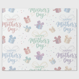 Papel de Regalo-Papel de Regalo Feliz Día de la Ma