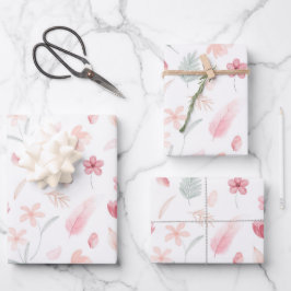 Papel de Regalo - Papel de Regalo Floral