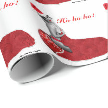 ¡Papel de regalo modelo atractivo retro del