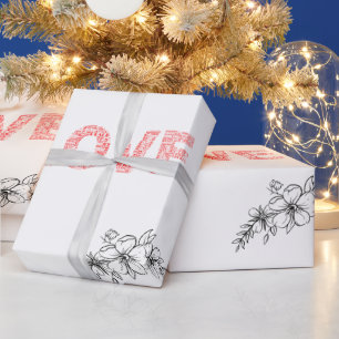 Papel De Regalo #PapelDeEnvolturaDeFloresDeAmor
