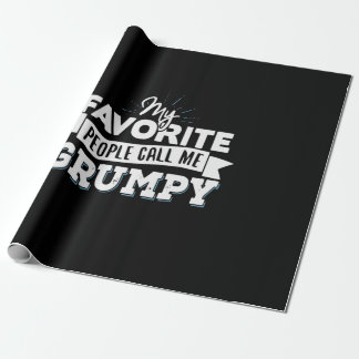 Papel De Regalo Papi Regalo Mi Gente Favorita Me Llama Grumpy