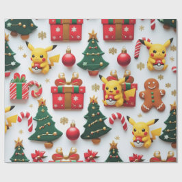 Papel De Regalo papier cadeaux Pokémon