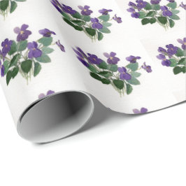 Papel De Regalo Papper de embalaje violeta