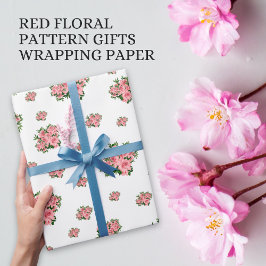 Papel De Regalo Paquete de negocios de elegante estampado floral r