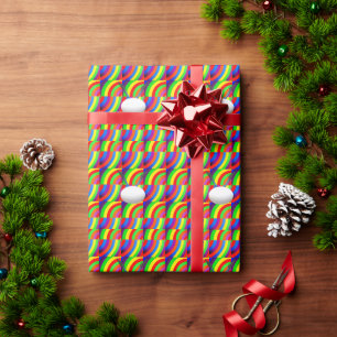 PAPEL DE REGALO PAQUETE DE RECUPERACIÓN DE INVITACIÓN DE RAINBOW