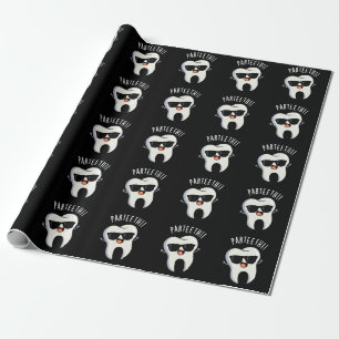Papel De Regalo Par-teeth Chistes Divertidos de Odontología con Fo