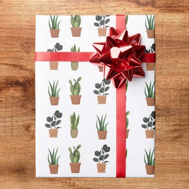 Papel de regalo para amantes de las plantas (Subido por el creador)