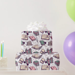 Papel de regalo para amantes de los libros