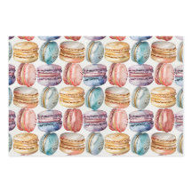 Papel de Regalo para Amantes de Macarons