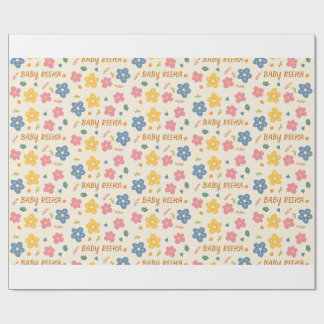 Papel de regalo para Baby Shower