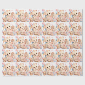 Papel de regalo para baby shower lindo | Tumble Wa
