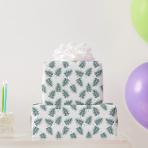 Papel de regalo para Baby Shower Patrón de helecho