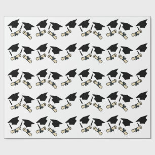Papel de regalo para celebración de graduación