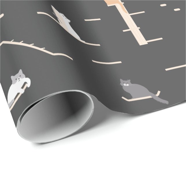 Papel de Regalo para Cumpleaños con Mueble de Pare (Esquina del rollo)