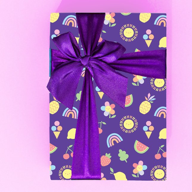 Papel de regalo para cumpleaños de niños, diversió (Subido por el creador)