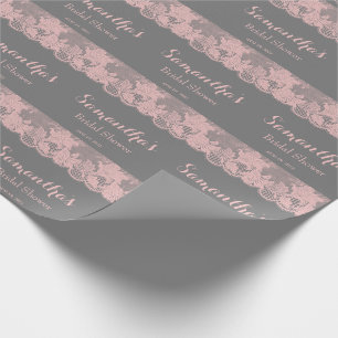 Papel de regalo para despedida de soltera con enca