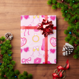 Papel de regalo para despedida de soltera occident