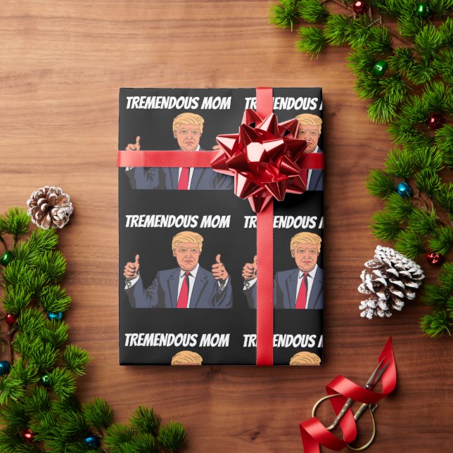 Papel de regalo para el cumpleaños de mamá DONALD  (Regalo de vacaciones)