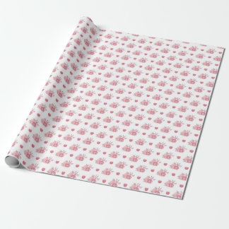 Papel de regalo para el día de San Valentín