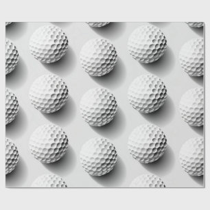 Papel de Regalo para Fanáticos del Golf