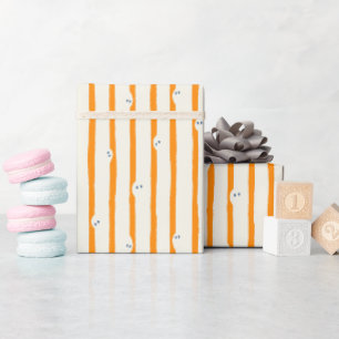Papel de regalo para Halloween con patrón de fanta
