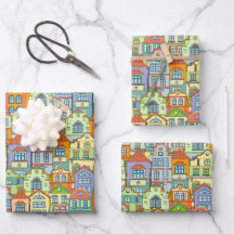 Papel de regalo para inauguración de casa, regalo 