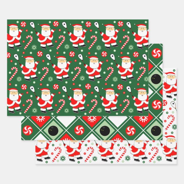 Papel de regalo para jugadores de squash (Set)