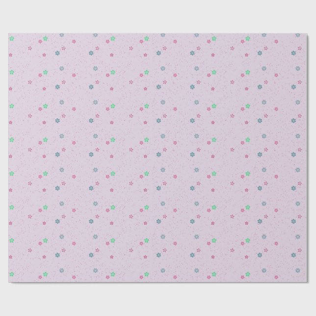 Papel de regalo para regalos de navidad (Superficie plana)
