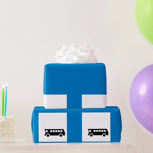 Papel De Regalo Parada de autobuses de transporte público Rótulo T (Subido por el creador)