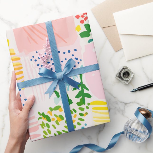 Papel De Regalo Parche Preppy de Parche (Regalar)