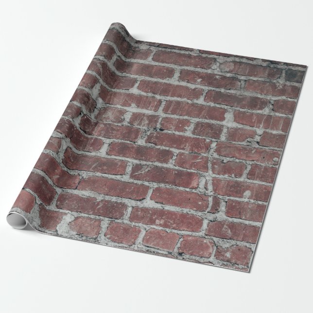 Papel De Regalo Pared de hormigón marrón (Desenrollado)