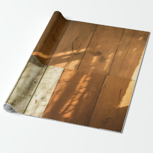 Papel De Regalo Pared de madera marrón