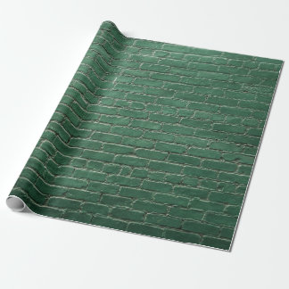 Papel De Regalo Pared pintada de forma verde