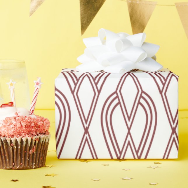 Papel De Regalo Paredes de flores Art Deco (Fiesta de cumpleaños )