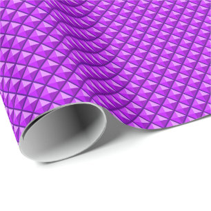 Papel De Regalo Paredes violeta de amianto, aspecto de esmalte, cu