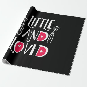 Papel De Regalo Pareja Arte Pequeño Y Amor