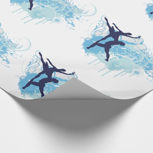 Papel De Regalo Pareja de bailarines de ballet (Esquina)