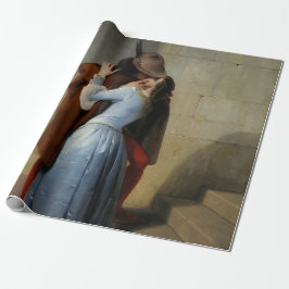 Papel De Regalo Pareja de Besos (por Francesco Hayez)