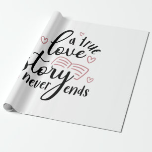 Papel De Regalo Pareja regala una verdadera historia de amor que n